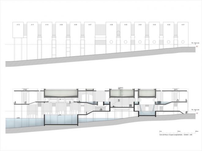 Archisearch Clearwater. Δημόσια λουτρά και μονάδα επεξεργασίας λυμάτων στο Περού