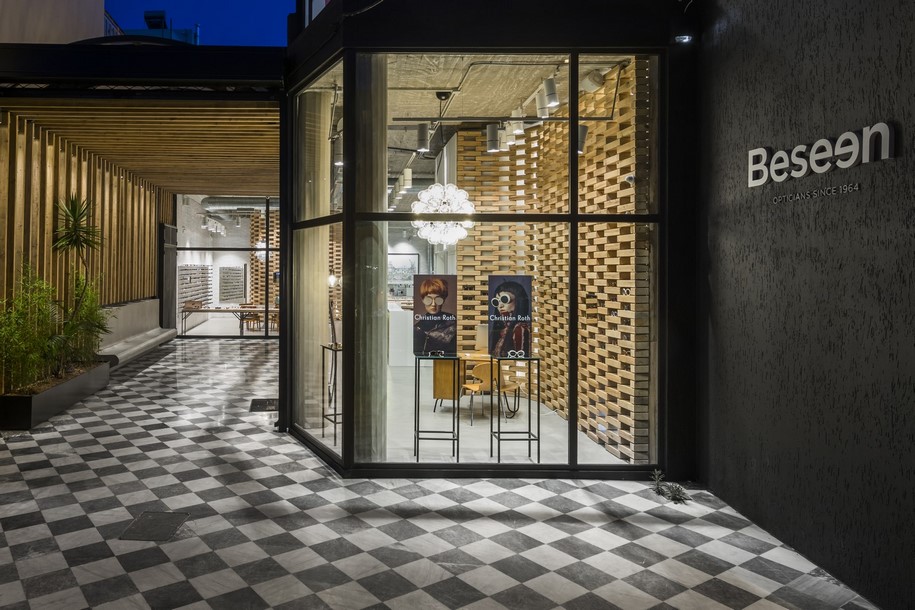 Archisearch The Lodger Architecture Studio redesigned Be Seen eyewear boutique in Halandri