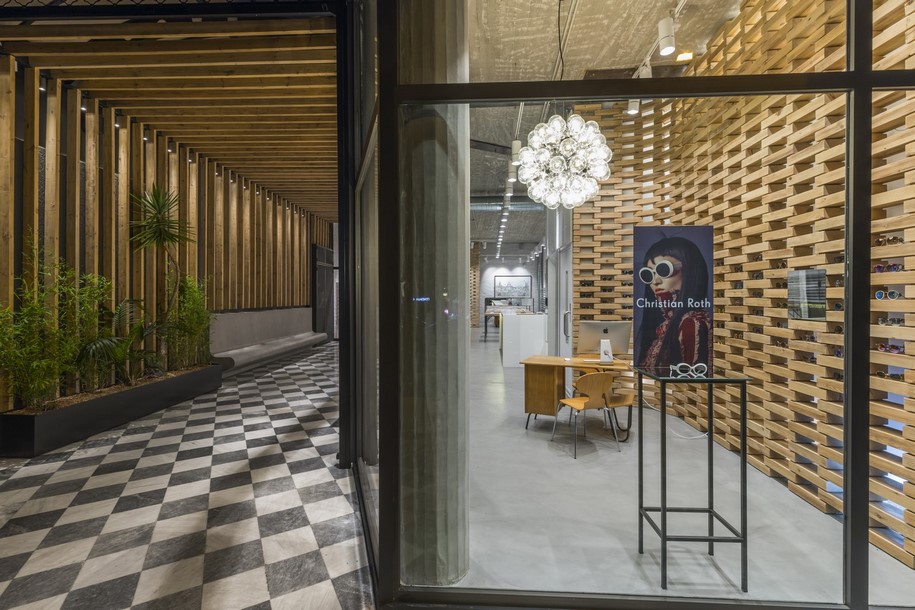 Archisearch The Lodger Architecture Studio redesigned Be Seen eyewear boutique in Halandri