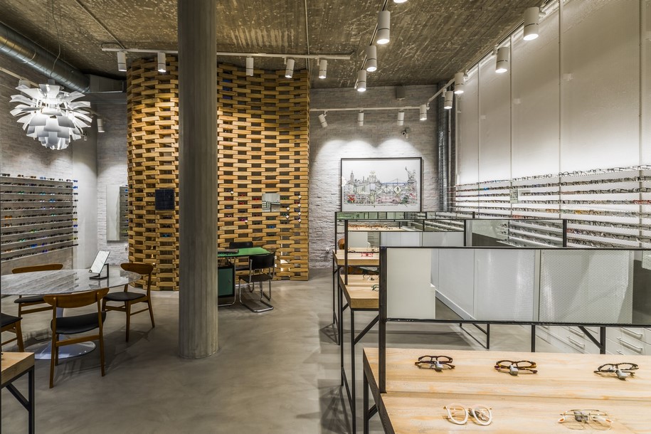 Archisearch The Lodger Architecture Studio redesigned Be Seen eyewear boutique in Halandri