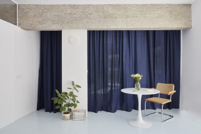 Archisearch - Architect Federica Scalise renovated Paraschou apartment studio in Gyzi, Athens