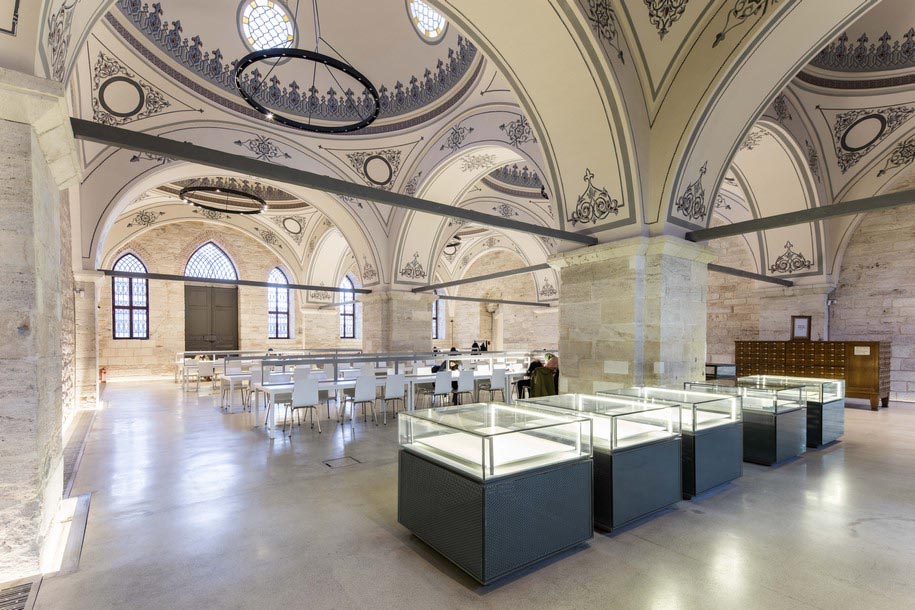 Tabanlıoğlu Architects, Library, renovation, Instanbul, Beyazit Public Library, 2015, architecture, interiors