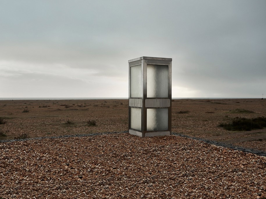 Joe Sweeney, 2019, Brexit, Phonebox, art, sculpture, public, UK, countdown, leave a message for Europe