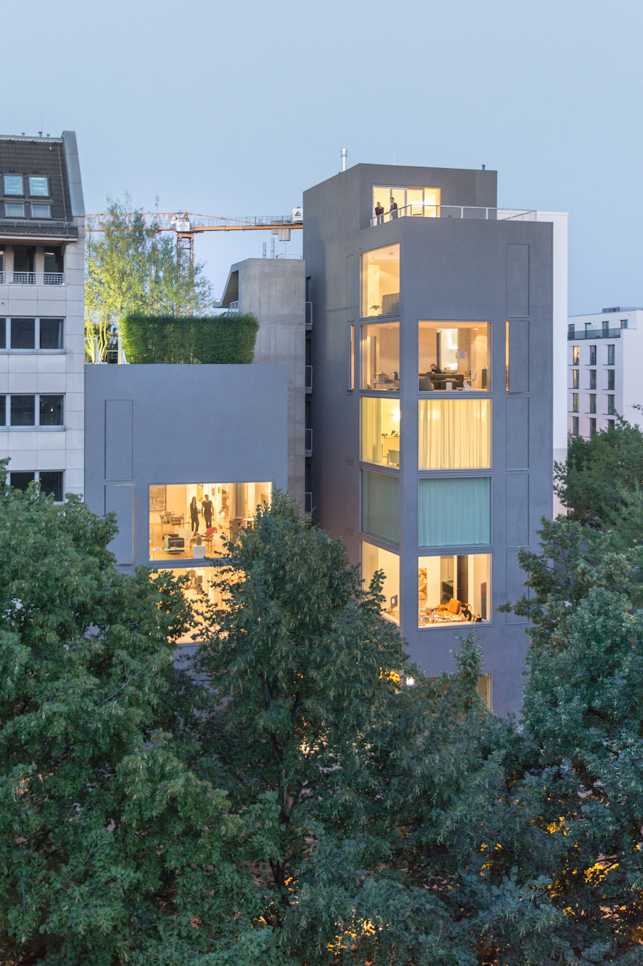 Archisearch Bundschuh Architekten designed Block + Void House in Berlin