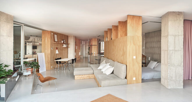 Archisearch - Blurring 2 Attics in Poblenou, Barcelona | by Bajet Giramé