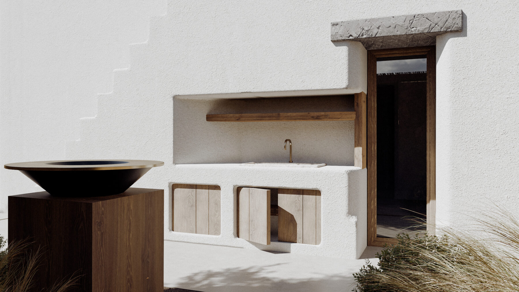 Archisearch Villa Juliette in Tourlos, Myconos island, Cyclades | Mado Samiou Architecture