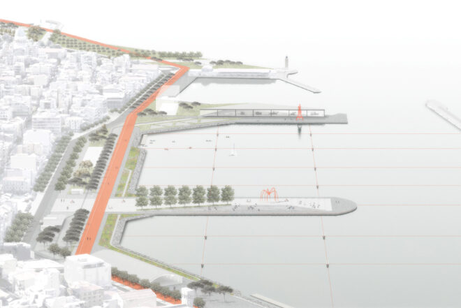 Archisearch - Team CC20202020 wins 2nd prize at the architectural competition “Redesign of the Waterfront of Patras”
