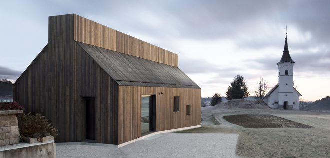 Archisearch - Chimney House follows the rules of local architecture while marking a typological transformation |  dekleva gregorič architects