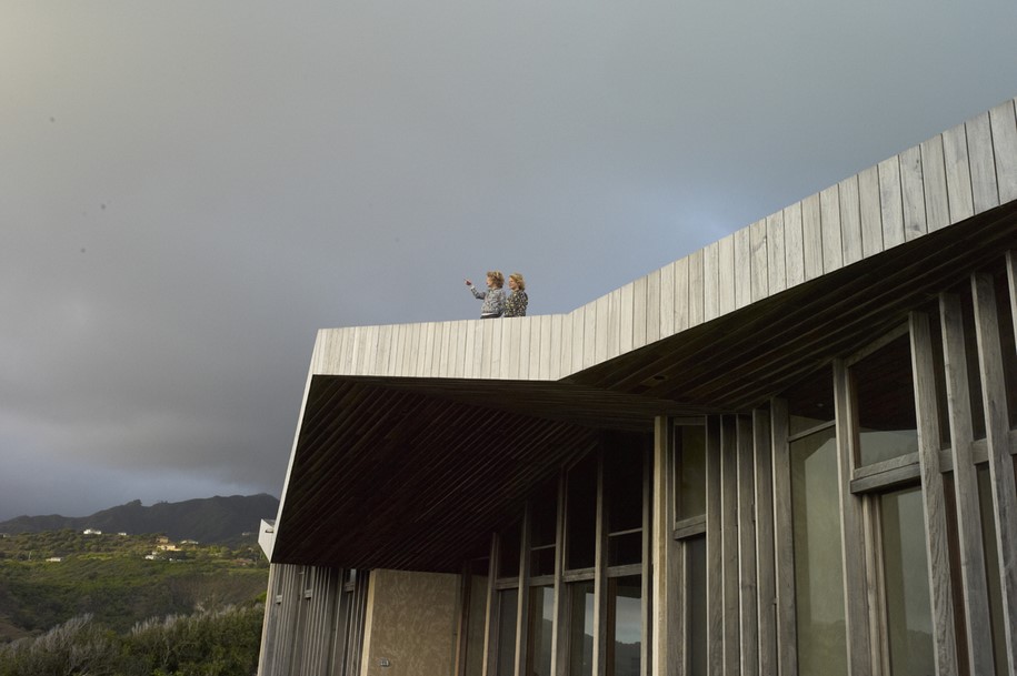 Archisearch Clifftop House by dekleva gregorič arhitekti consists of several mini houses under a common roof