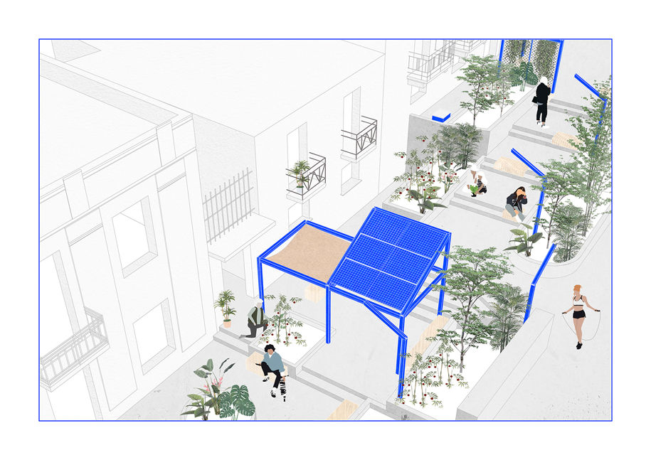 Archisearch CLIMAX_Urban Ιnterventions in the Inclined Landscape of Lycabettus | Diploma Thesis by Christina Mammi & Ioannis Paraskevaidis