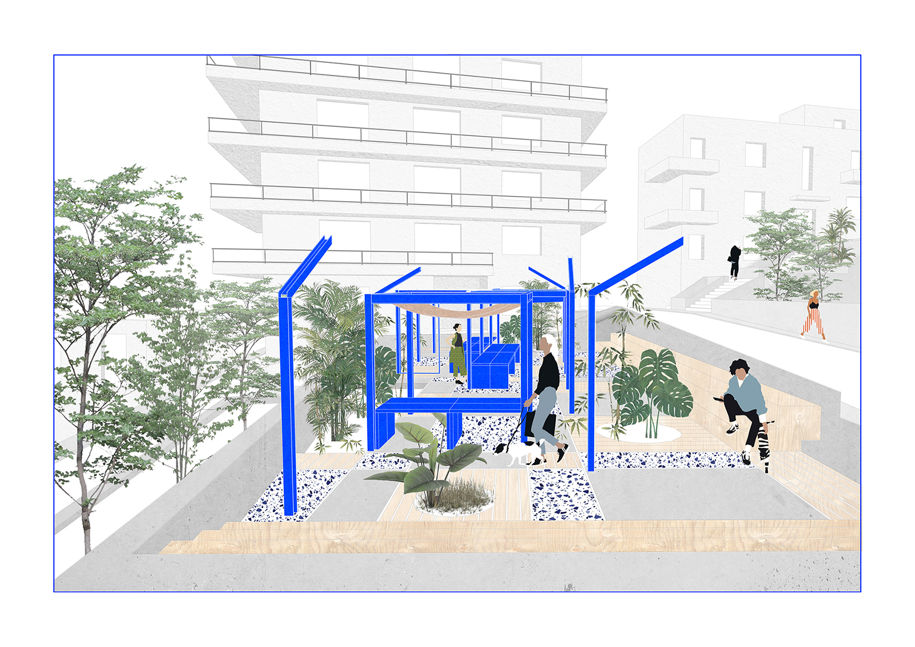 Archisearch CLIMAX_Urban Ιnterventions in the Inclined Landscape of Lycabettus | Diploma Thesis by Christina Mammi & Ioannis Paraskevaidis