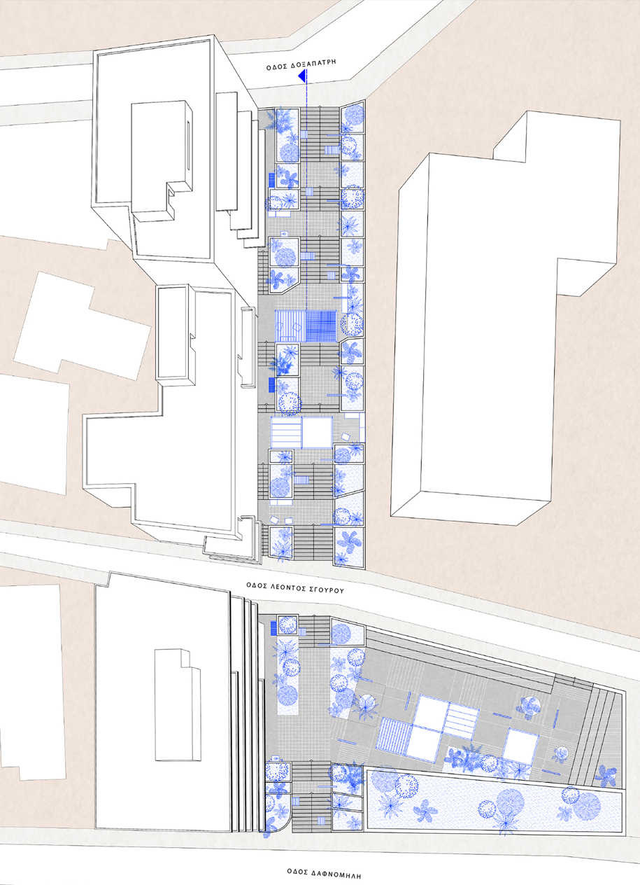 Archisearch CLIMAX_Urban Ιnterventions in the Inclined Landscape of Lycabettus | Diploma Thesis by Christina Mammi & Ioannis Paraskevaidis