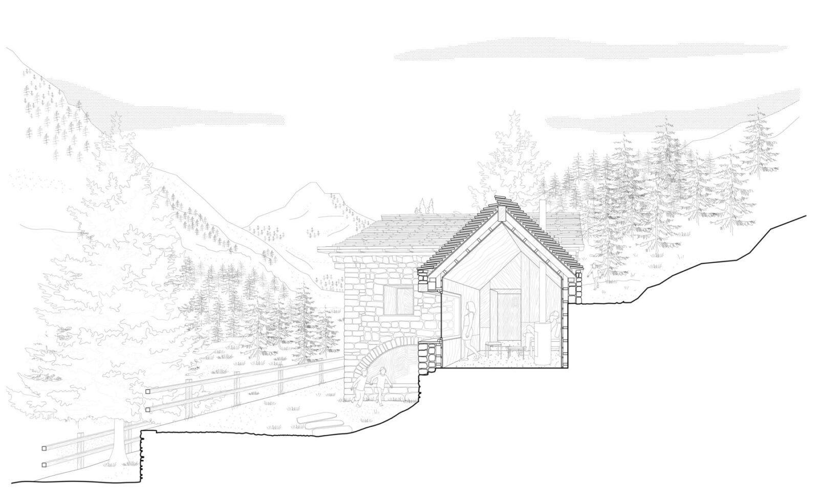 Archisearch House Cinsc: a retreat among the peaks of the Italian Alps by ATOMAA