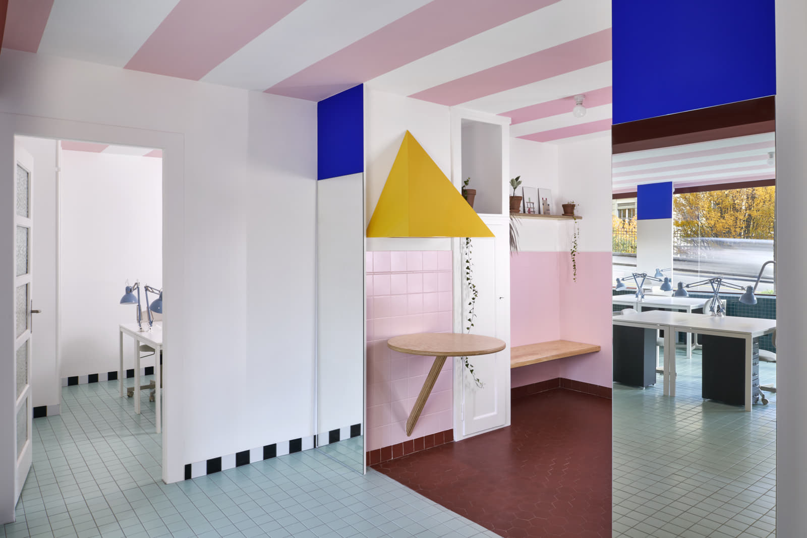 Office for joyful architects in Lausanne, Switzerland COCI studio