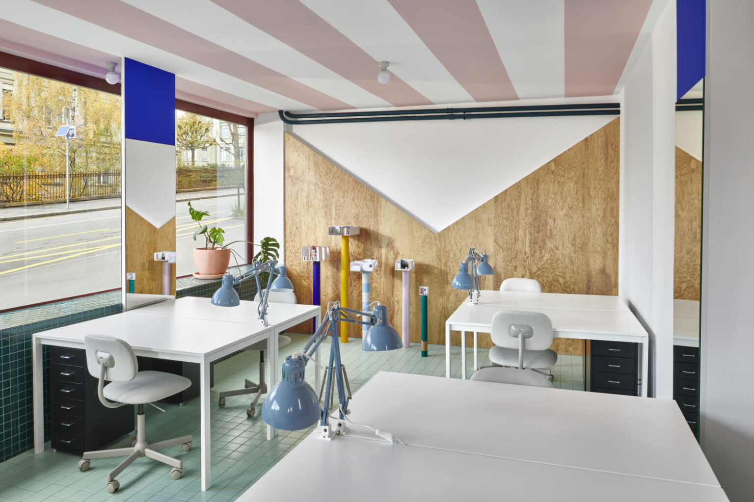 Office for joyful architects in Lausanne, Switzerland COCI studio