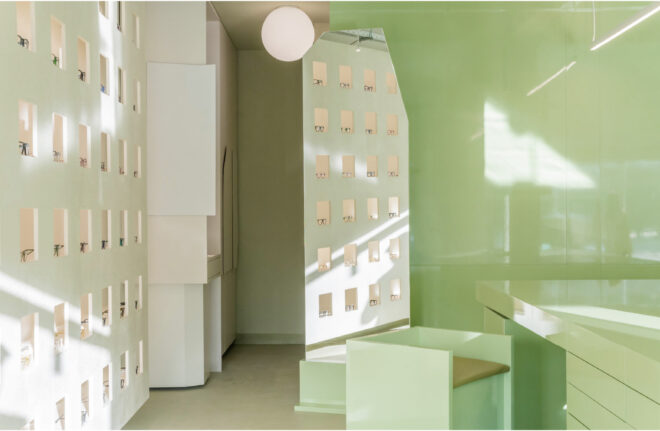 Archisearch - Optolux - The life of Glass - Optical store in Thessaloniki | by Post Spectacular Office