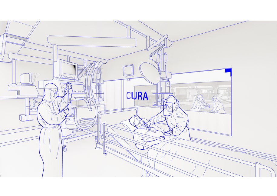 Archisearch Connected Units for Respiratory Ailments (CURA) for emergency coronavirus treatment | Carlo Ratti and Italo Rota architets