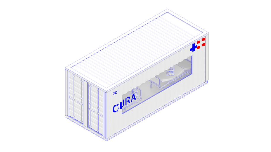 Archisearch Connected Units for Respiratory Ailments (CURA) for emergency coronavirus treatment | Carlo Ratti and Italo Rota architets