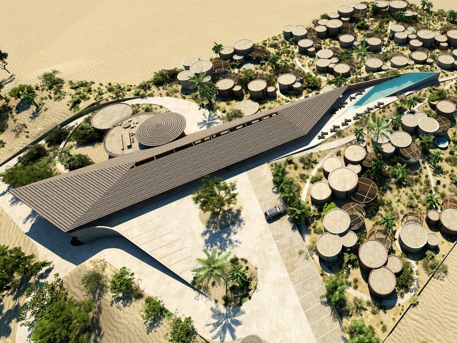 Archisearch CYCLUS_VILLA HOTEL IN AFRICA  |  TENSE ARCHITECTURE NETWORK