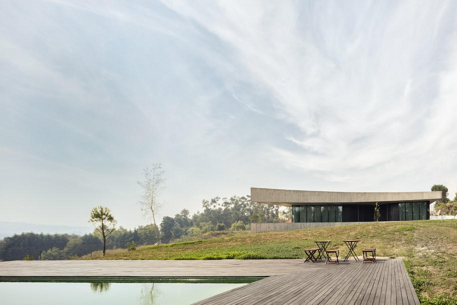 Cabo de Vila, Portugal, Spaceworkers, house, home, pool, exotic, concrete, architecture, interiors, living, valley, nature