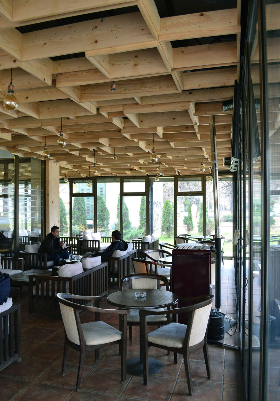 Cafè Modular, Sara Simoska Arhitektura, Skopje, North Macedonia, 2019
