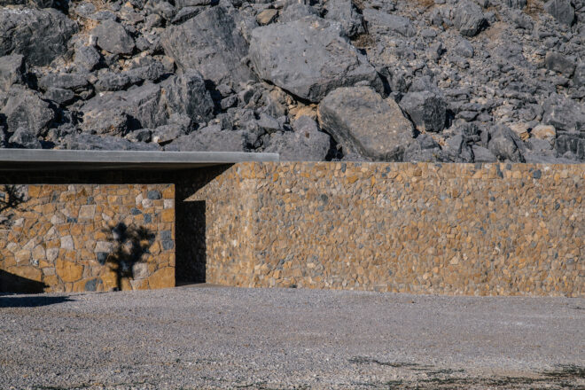 Archisearch - Cana Guesthouse at the helm of thousand year old rock formations by Carl Gerges Architects