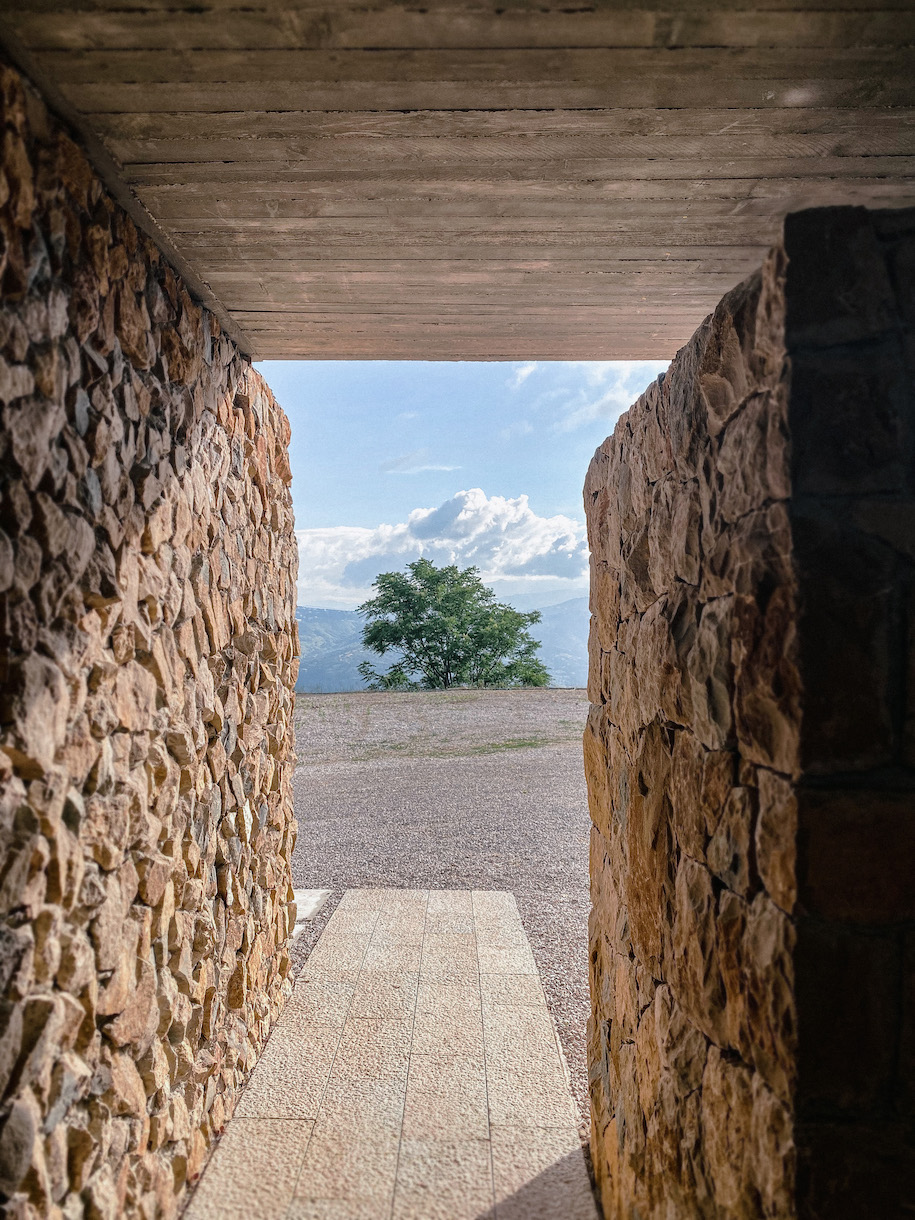 Archisearch Cana Guesthouse at the helm of thousand year old rock formations by Carl Gerges Architects