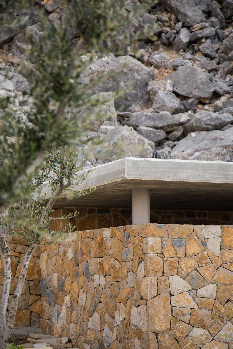 Archisearch Cana Guesthouse at the helm of thousand year old rock formations by Carl Gerges Architects