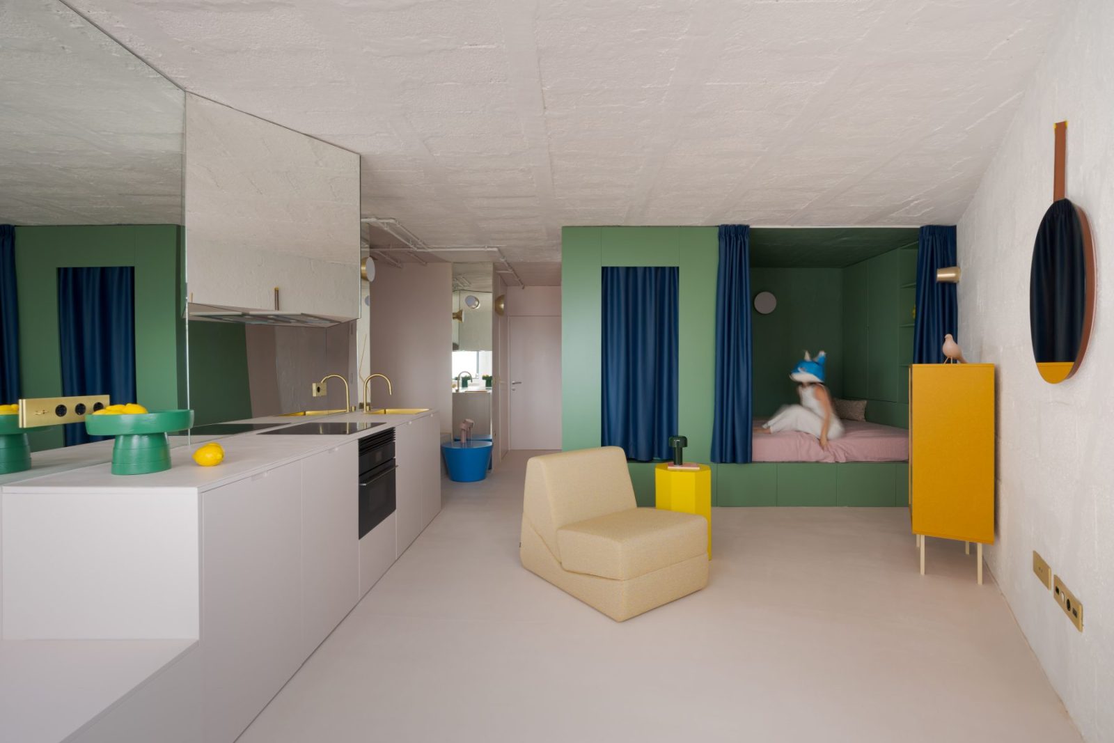 Archisearch MicroScale: Xstudio Reimagines a 32 m² Apartment in Gran Canaria as a Single Inhabited Room