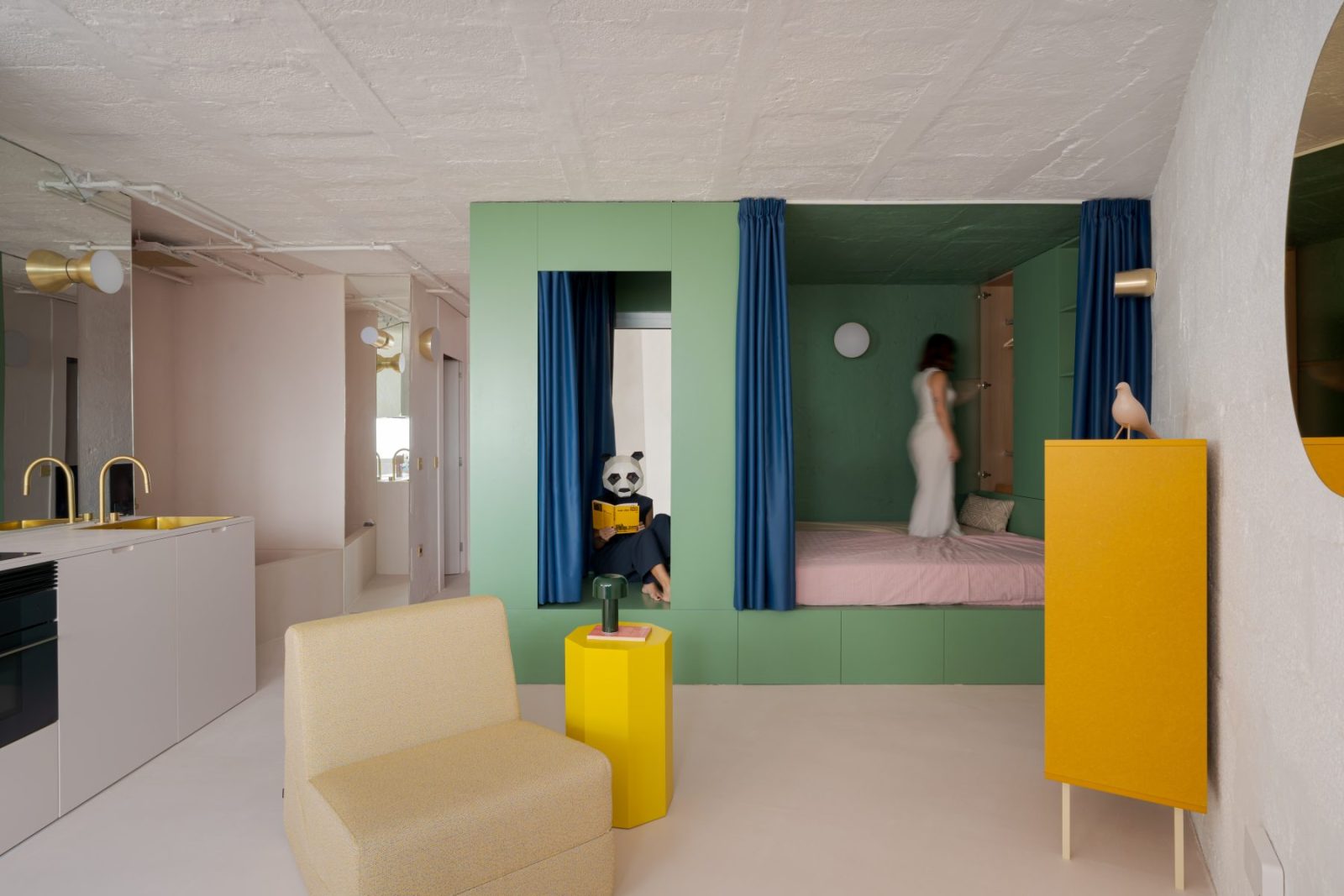Archisearch MicroScale: Xstudio Reimagines a 32 m² Apartment in Gran Canaria as a Single Inhabited Room