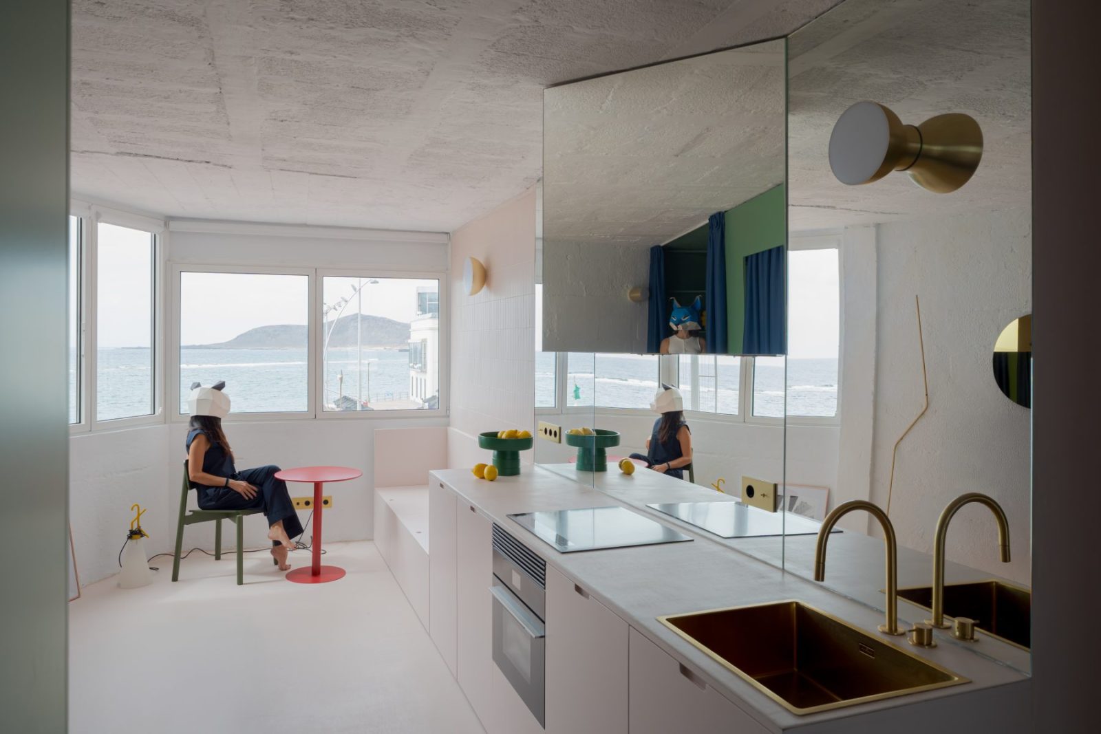 Archisearch MicroScale: Xstudio Reimagines a 32 m² Apartment in Gran Canaria as a Single Inhabited Room
