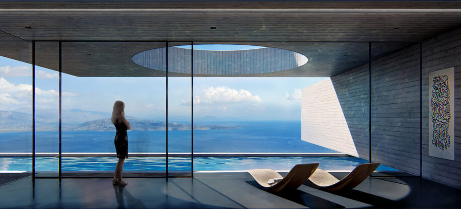 Archisearch Casa Odyssia: a Doric residence in the Ionian Sea by Konstantinos Stathopoulos / KRAK. architects