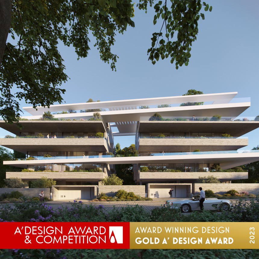 Archisearch Cascading Terraces Residential Building | Χρυσό βραβείο A’ Design Award για την Potiropoulos+Partners