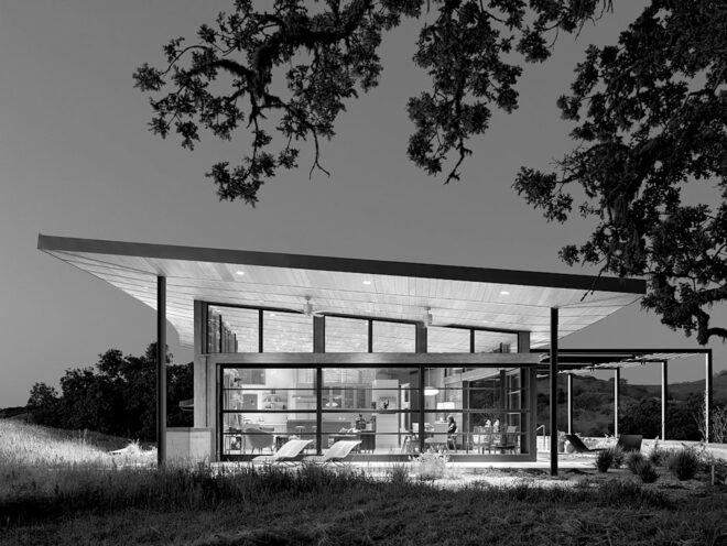 Archisearch - Caterpillar House by Feldman Architecture sits in the hills of Central California