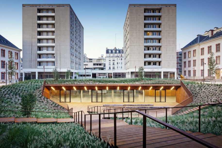 Archisearch University of Law-Paris I: modernisation of the Lourcine Barracks, Paris (13ᵉ) | ChartierDalix Architects