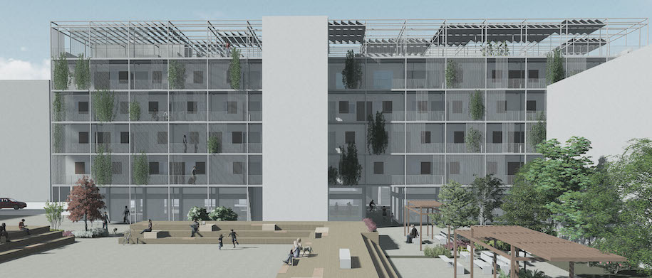 Archisearch Dourgouti “Commons”: Co-Housing at the social housing complex in Neos Kosmos | Diploma thesis by Christina Tsekoura