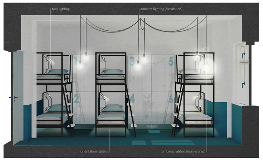 The Circus Hostel, Berlin, Interiors, Hotel, Kostis Benning, Yannis Mantzaris, Lara Vartziotis, Orestis Gouvas, Germany, First Prize