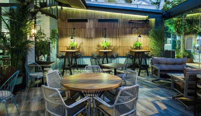 Archisearch - Studionoh's New Cocktail Bar in Athens Embraces Greenery