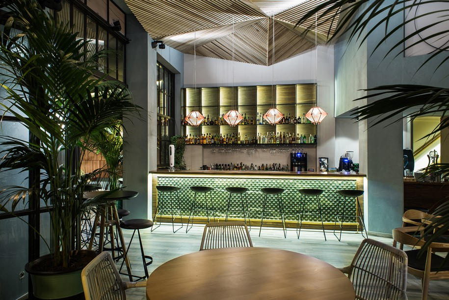 Archisearch Studionoh's New Cocktail Bar in Athens Embraces Greenery