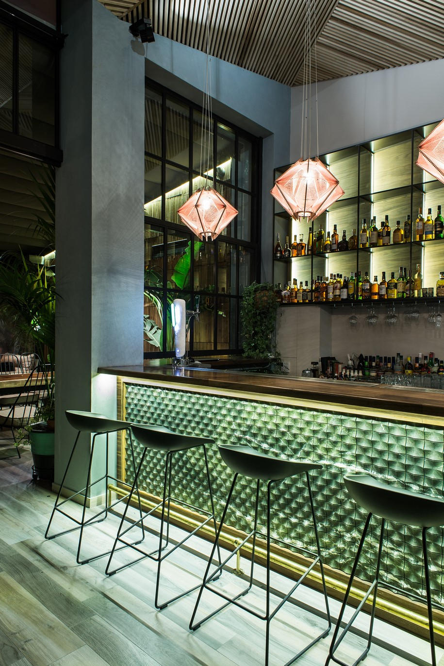 Archisearch Studionoh's New Cocktail Bar in Athens Embraces Greenery