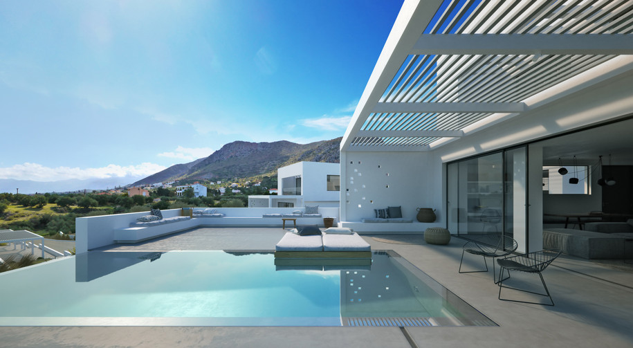 Cocoon Villas, Anna Garefalaki, 3+ architecture, Chersonisos, Crete, Greece