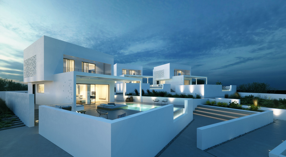 Cocoon Villas, Anna Garefalaki, 3+ architecture, Chersonisos, Crete, Greece