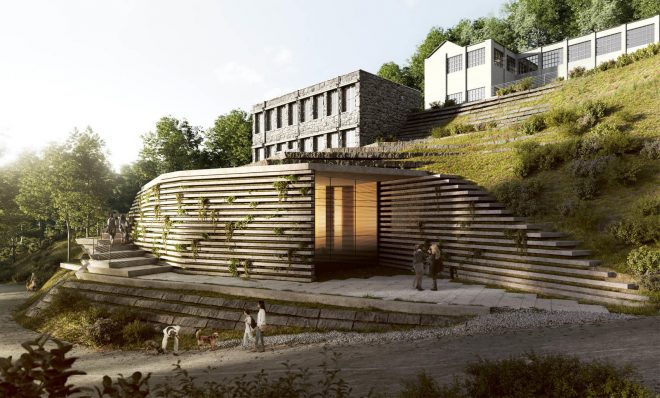 Archisearch - A Concert Hall within a Cave up to the Mountains of Troodos / Fereos + Associates Architects