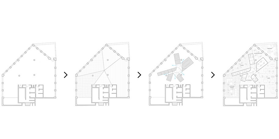 Archisearch NEIHESER ARGYROS created different working atmoshperes for ConsenSys London