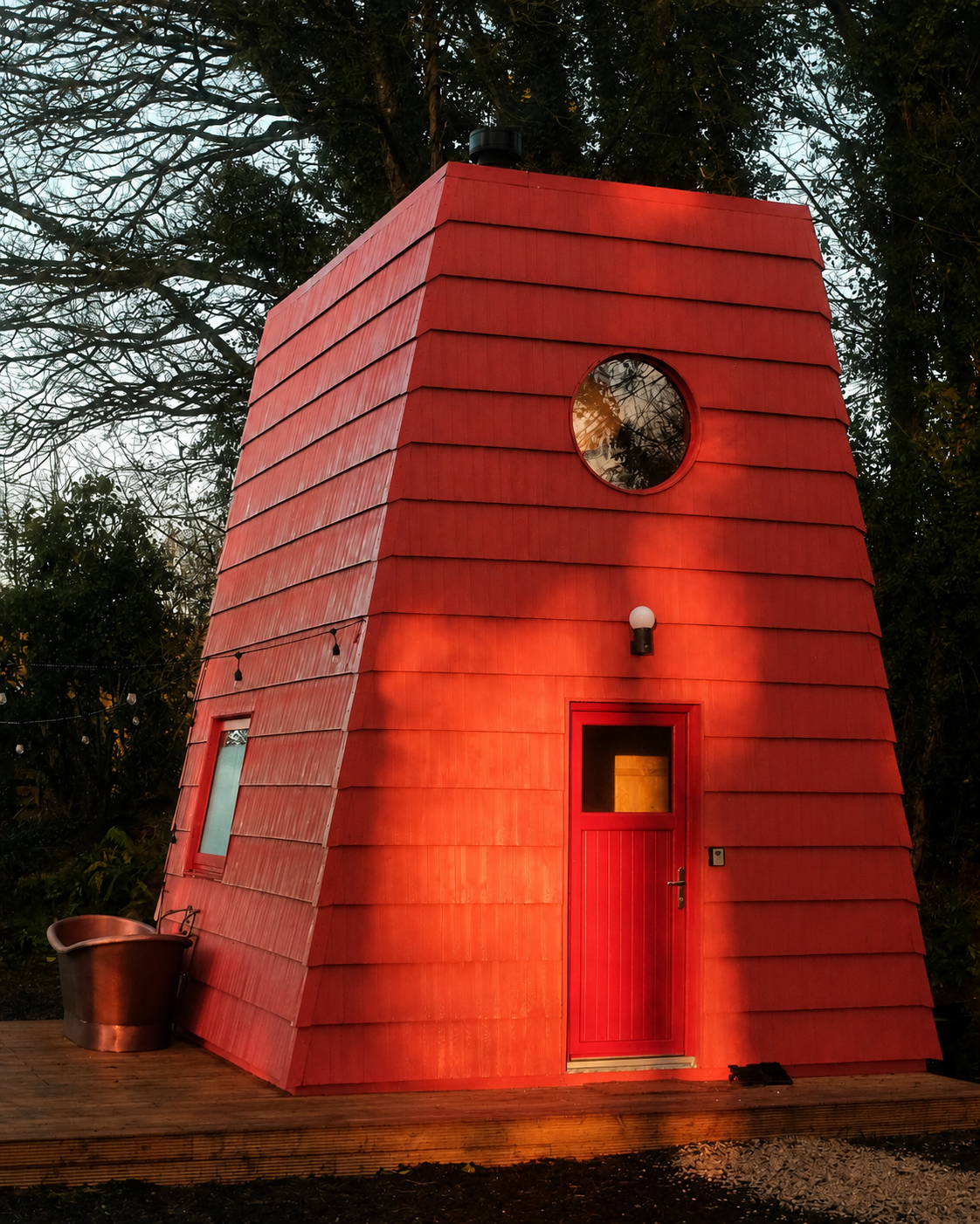Archisearch The Summer Refuge | Episode 11: Cucu by Samsú & Studio Bucky is a Cocoon-Like Refuge Referencing Ireland’s Rural Tower Houses.