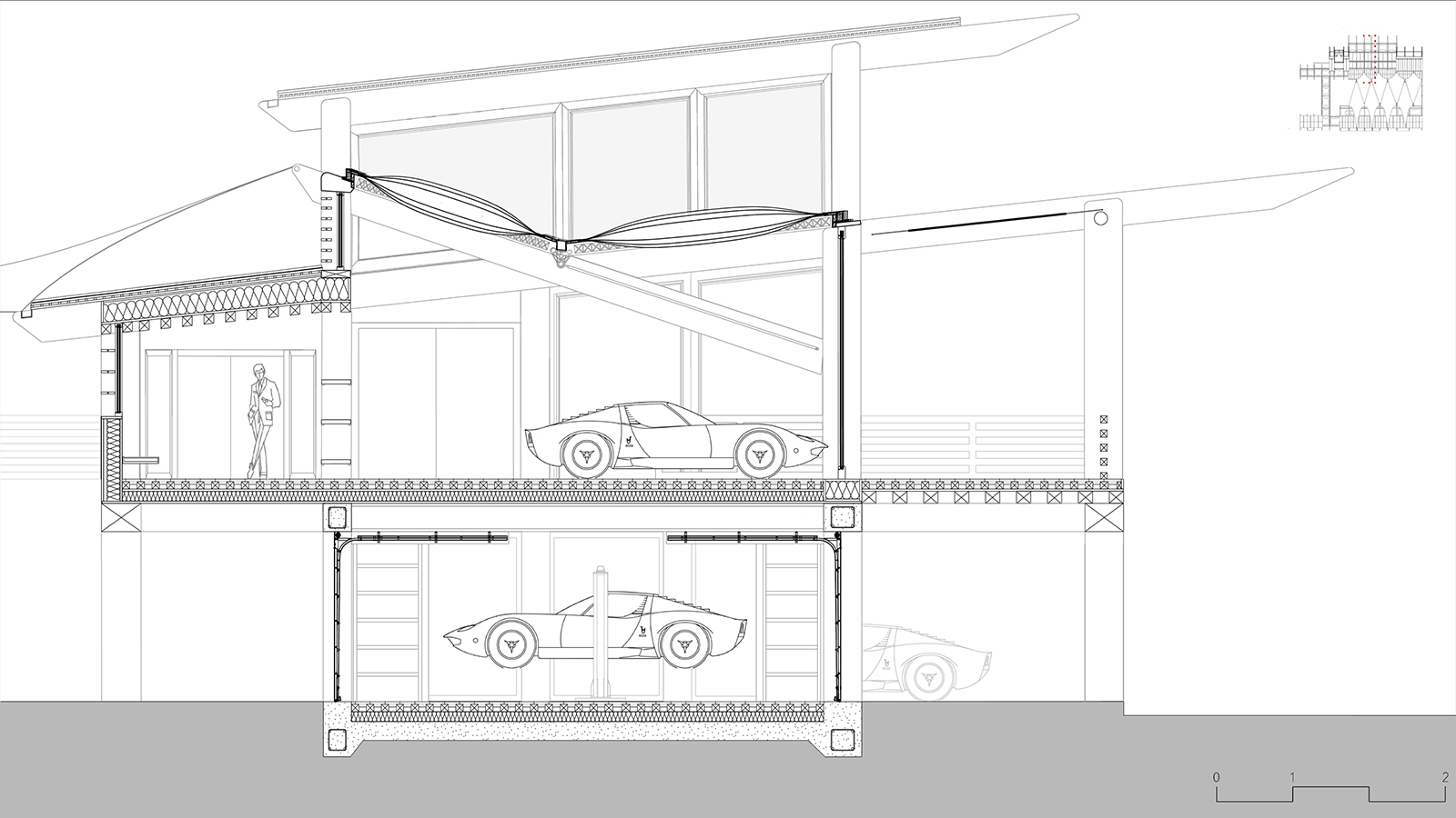 Archisearch Classic Car Retrofitting Centre | Διπλωματική εργασία του Δημήτρη Ανδριτσογιάννη