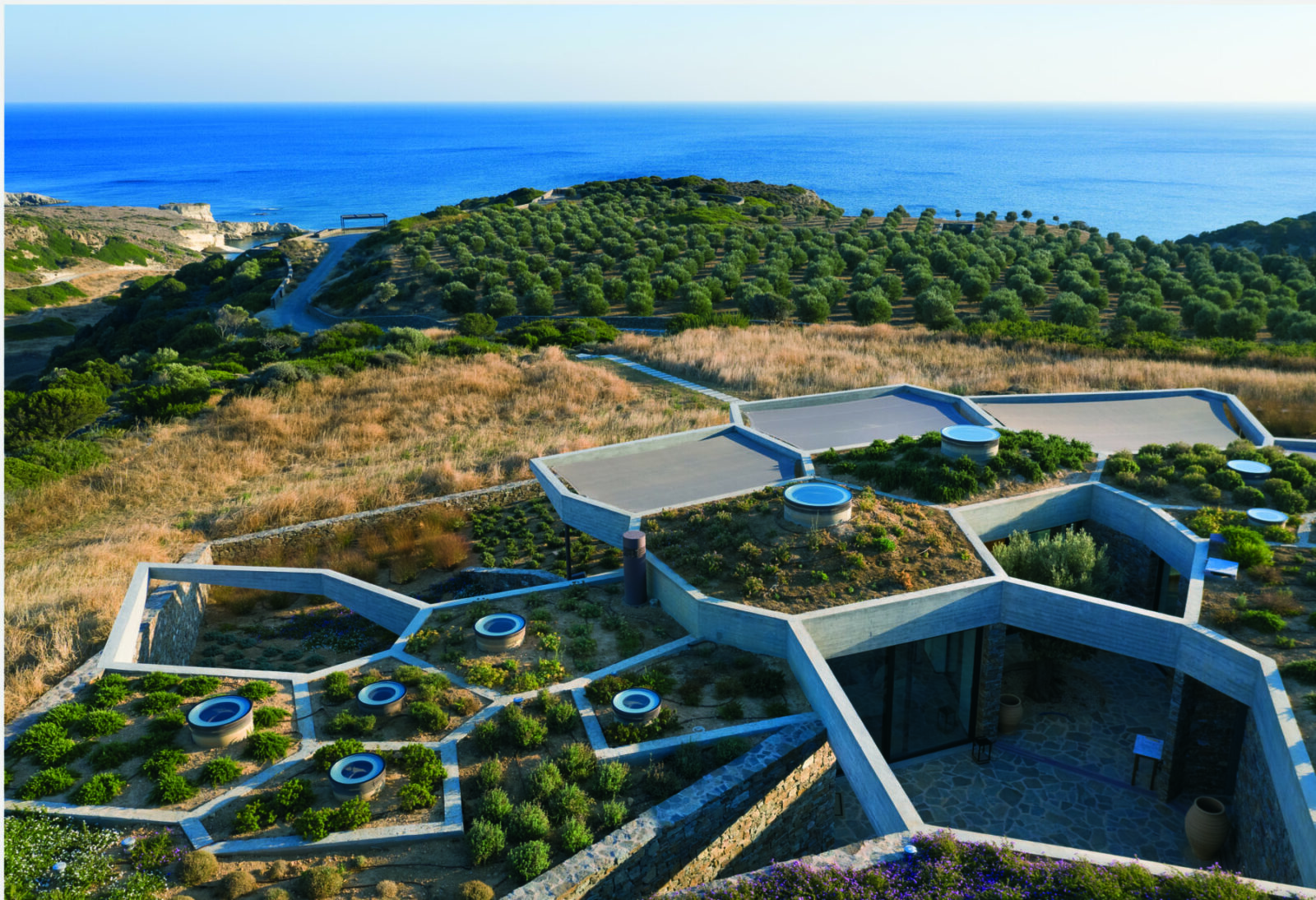 Archisearch 2022 EIA Architecture Award _ The Hourglass Corral House in ‘Voronoi’s Corrals’ project, Milos island, Cyclades | DECA Architecture