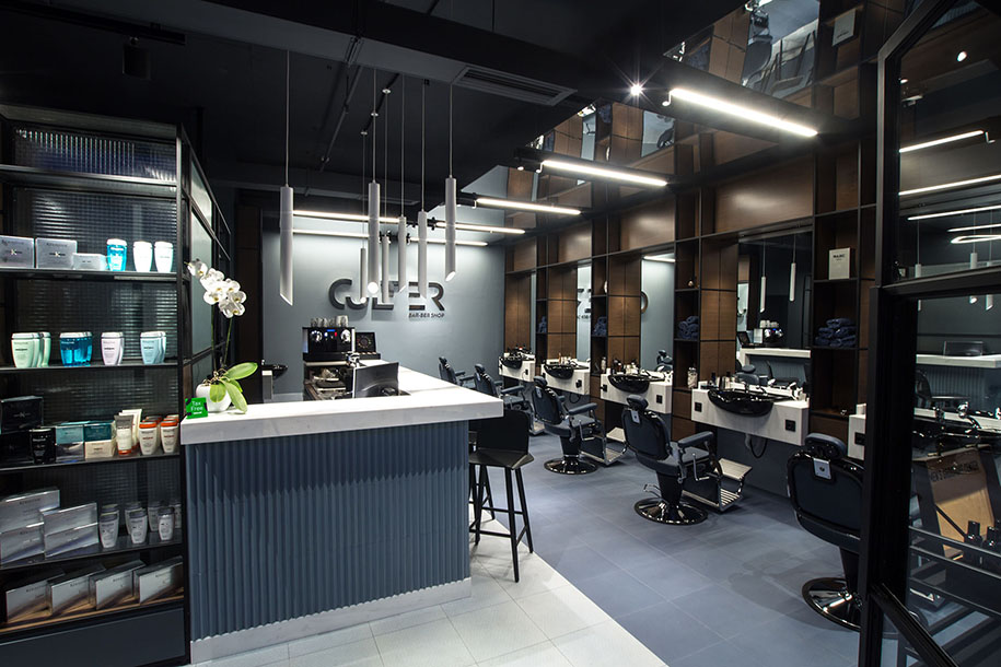 Archisearch CULTER barbershop | DEDA & Architects