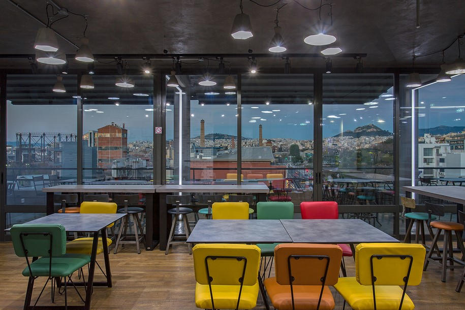 Archisearch DF Studio Designed the Online Sales HQ in Athens, Gazi Embracing the Area's Industrial Character