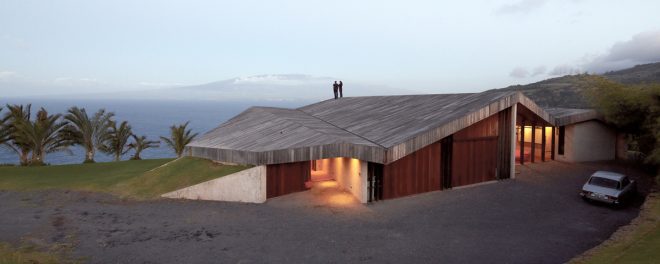 Archisearch - Clifftop House by dekleva gregorič arhitekti consists of several mini houses under a common roof